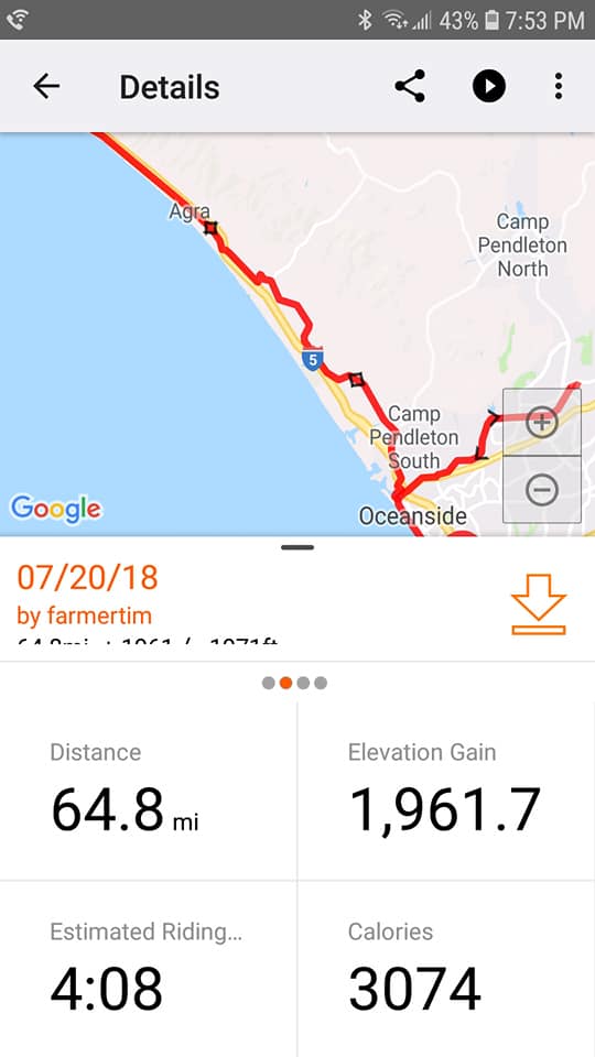 july 20 ride